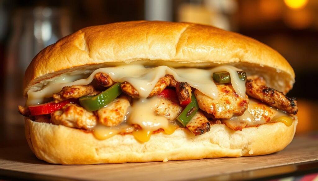 Chicken Philly Cheesesteak Chicken Philly Cheesesteak