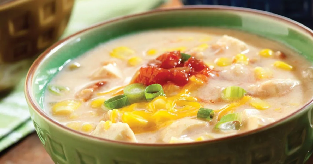 chicken and corn chowder