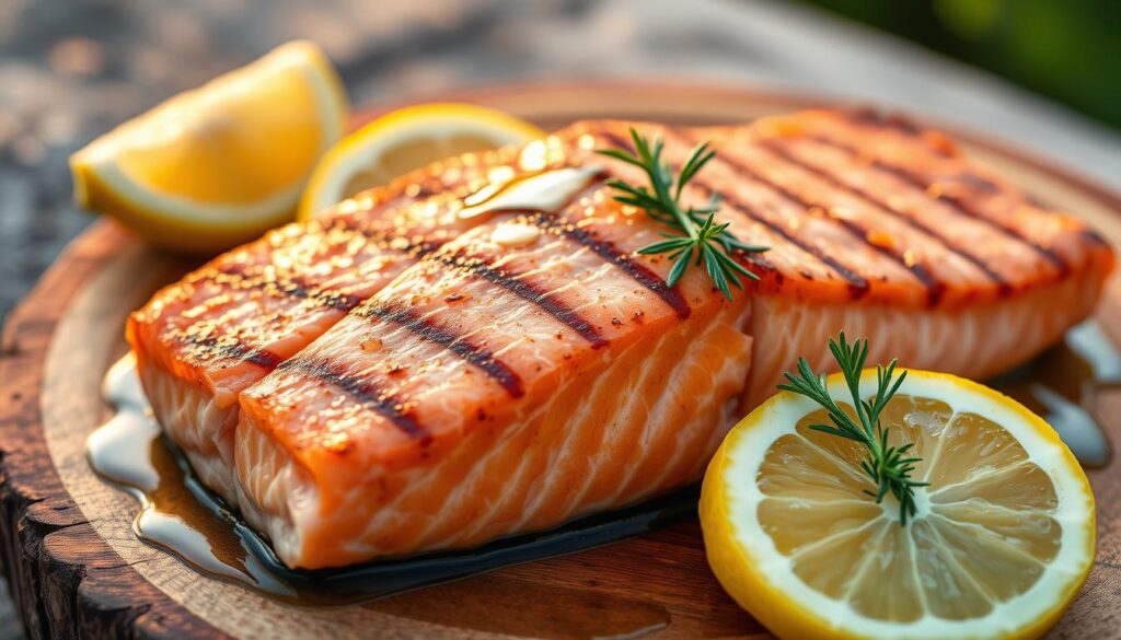 Grilled Salmon