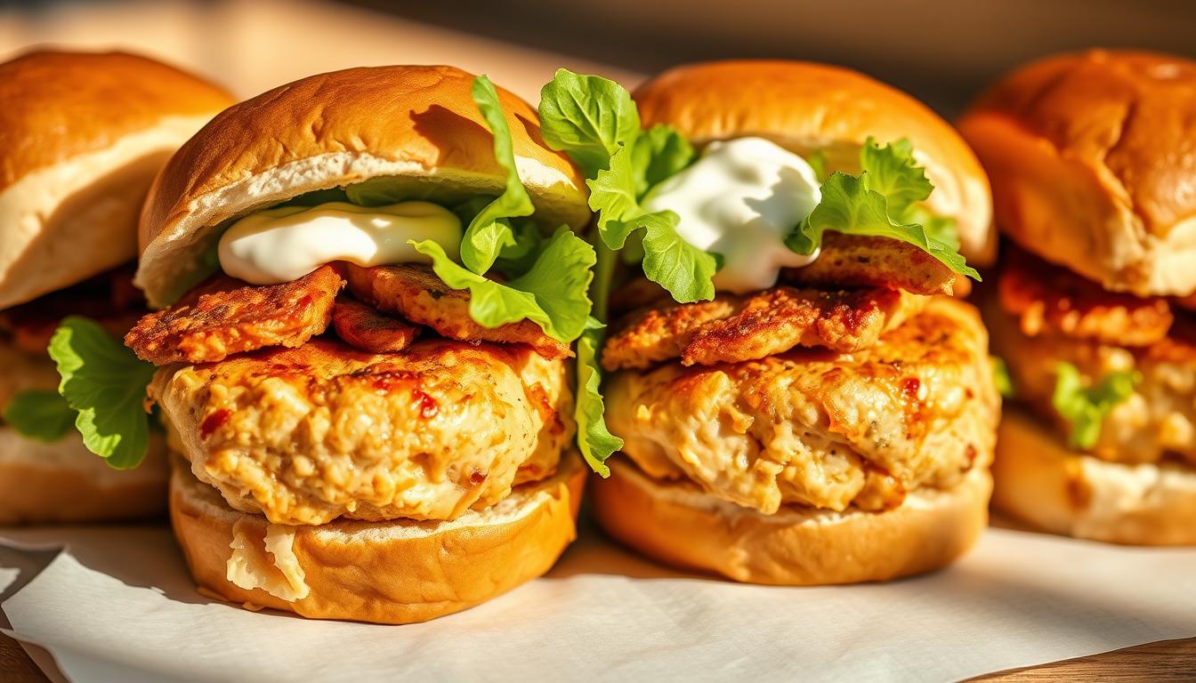 chicken wing sliders