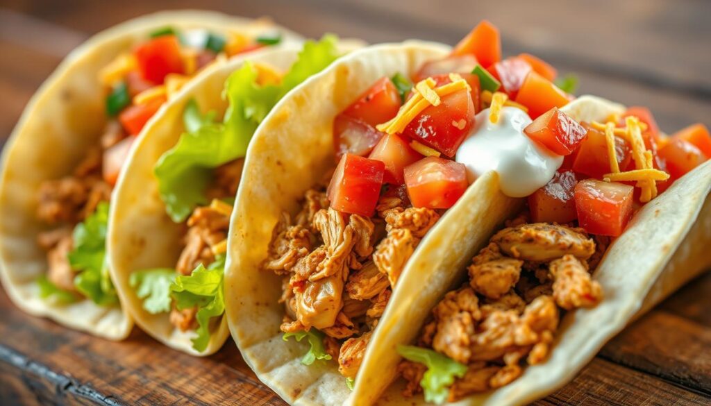homemade chicken tacos