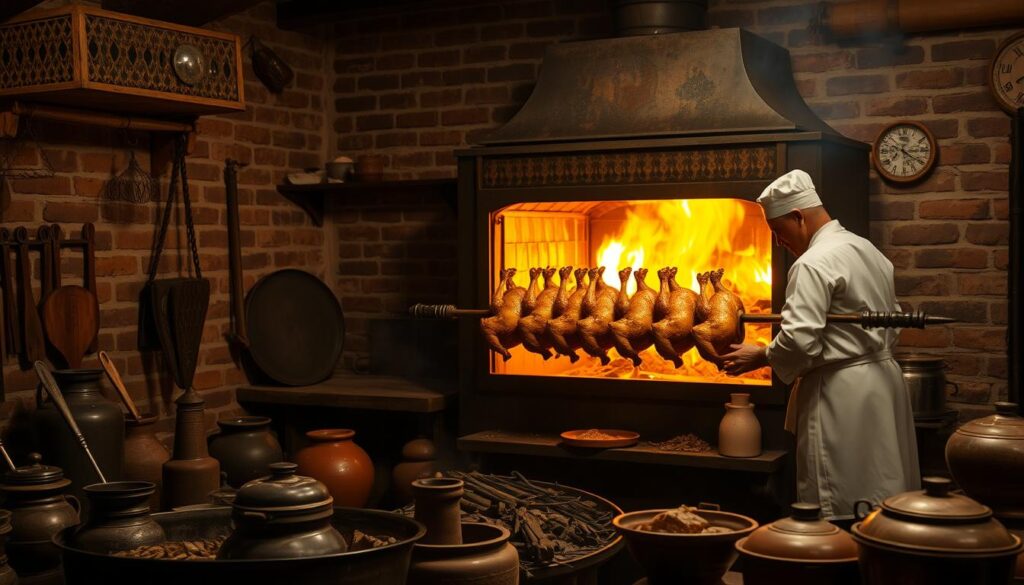 rotisserie cooking history rotisserie cooking history
