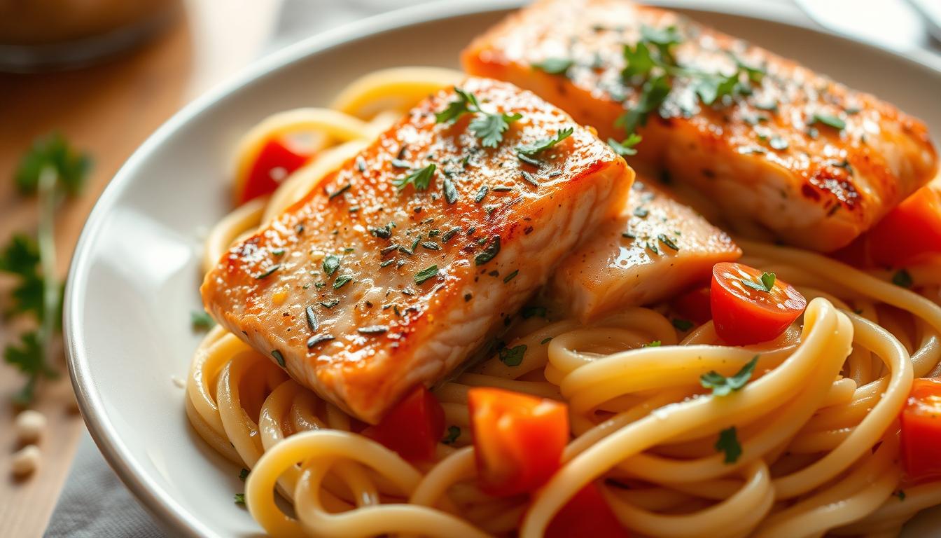 salmon and pasta recipes