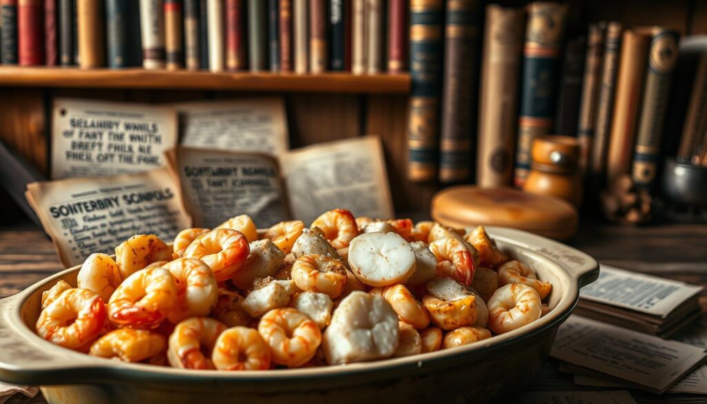 seafood casserole history