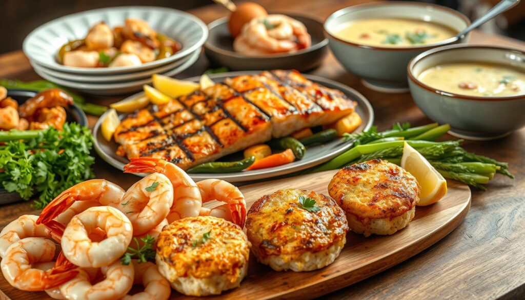 seafood dishes